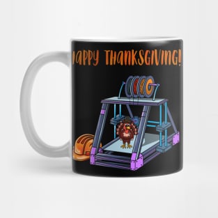 3D Printer #3 Thanksgiving Edition Mug